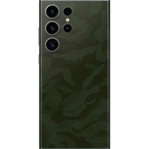 Military Green Shadow Camo Galaxy Skins